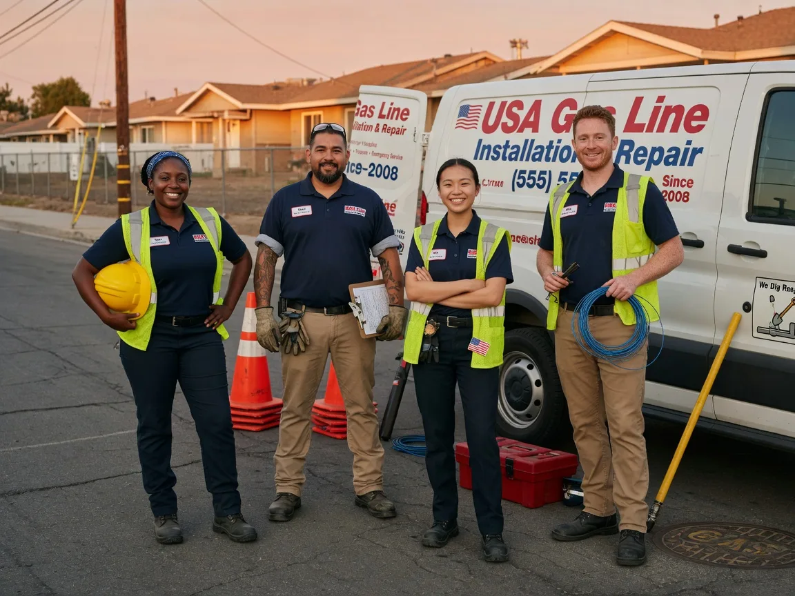 Gas Line Installation company in Wingate, NC